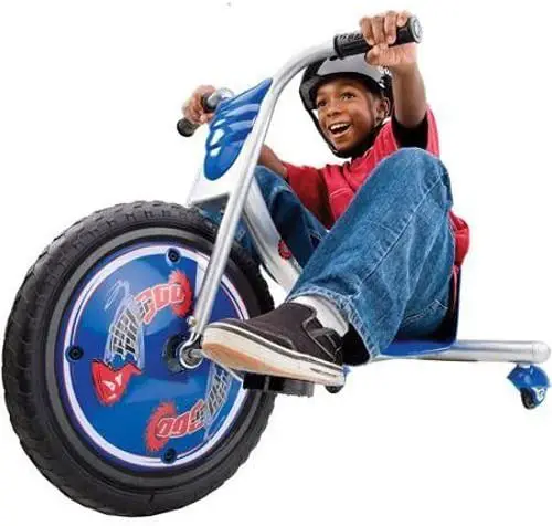 360 trike drift - Everything Jingle Bell New! Razor Rip-Rider 360 Drifting Ride-On Tricycle Bike Trike Kid's Ride On Blue - Image 1