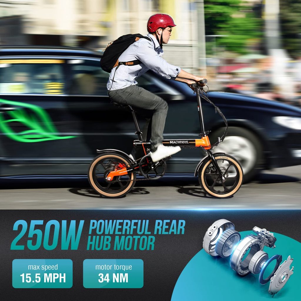 Best electric bike under 500 - Macwheel 16