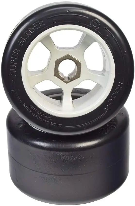 Drift trike wheels - Razor Ground Force Drifter Super Slider POM Rear Tire/Wheel Set (Set of 2) - Image 1