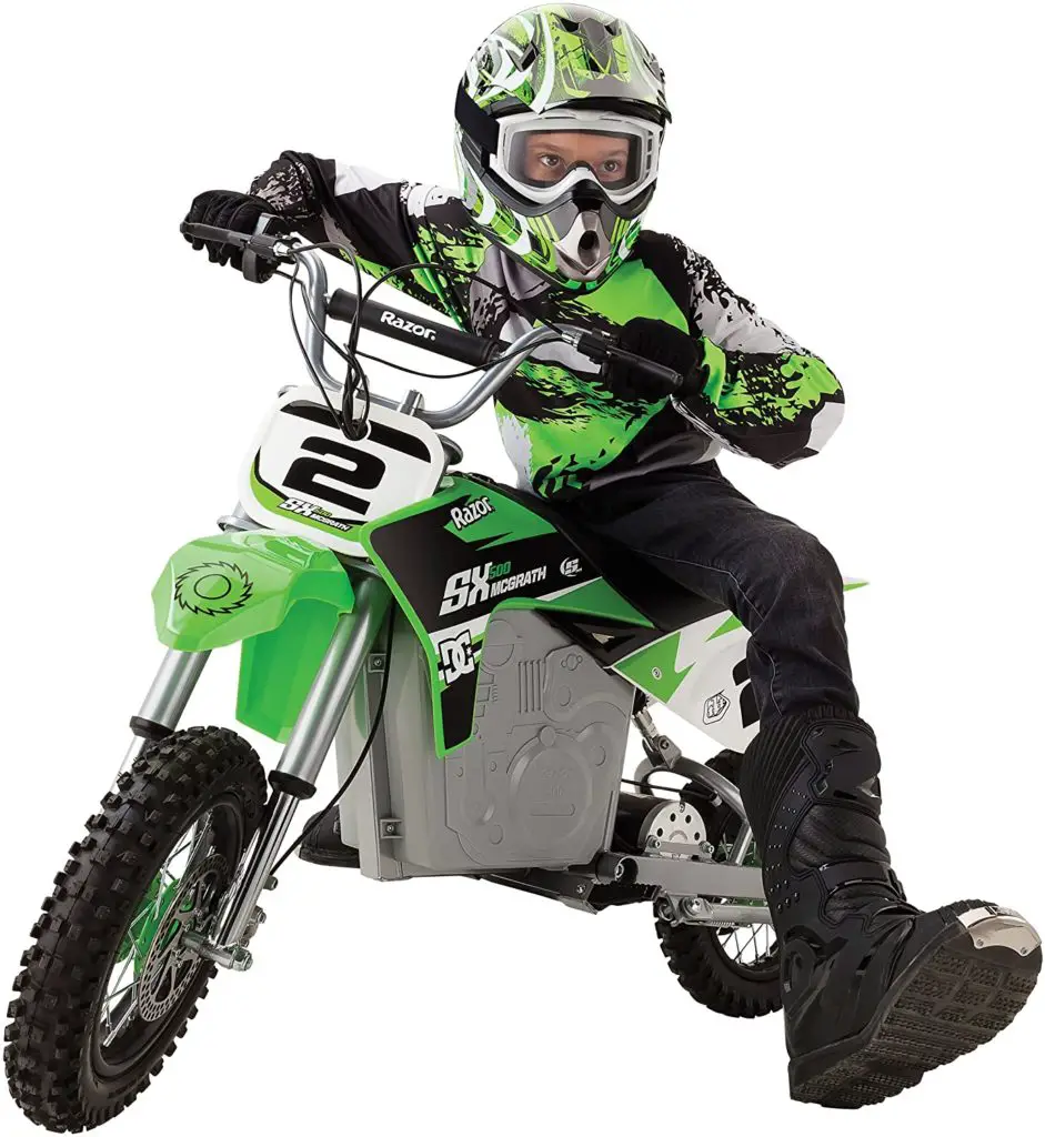 Electric dirt bike for 12 year old - Razor Dirt Rocket SX500 McGrath Electric Motocross Bike Standard Packaging - Image 1