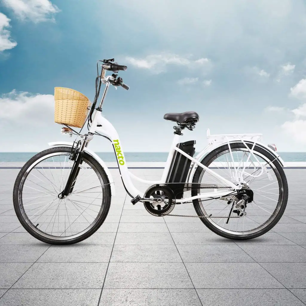 Best bicycle for 50 year old man - NAKTO Electric Bike for Adults 26
