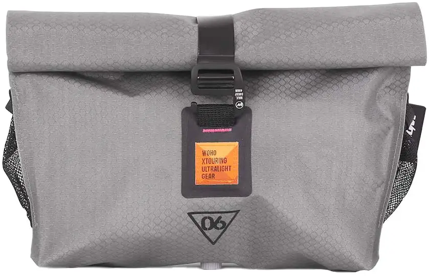 Ultralight bikepacking - WOHO Xtouring Bikepacking Handle-bar Accessory Bag Dry Iron Grey - Image 1