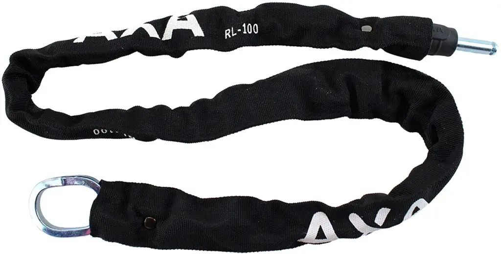 Axa bike lock - Axa Unisex - Adult RLC 100 Bicycle Lock - Black, One Size Black us:one size - Image 1