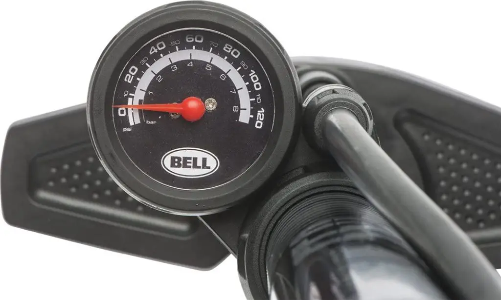 Bell bike pump - Bell Air Glide Bicycle Floor Pumps Black - Image 1