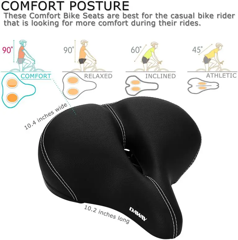 Best Bike Seat For Big Guys 8 options [Nov 2022]