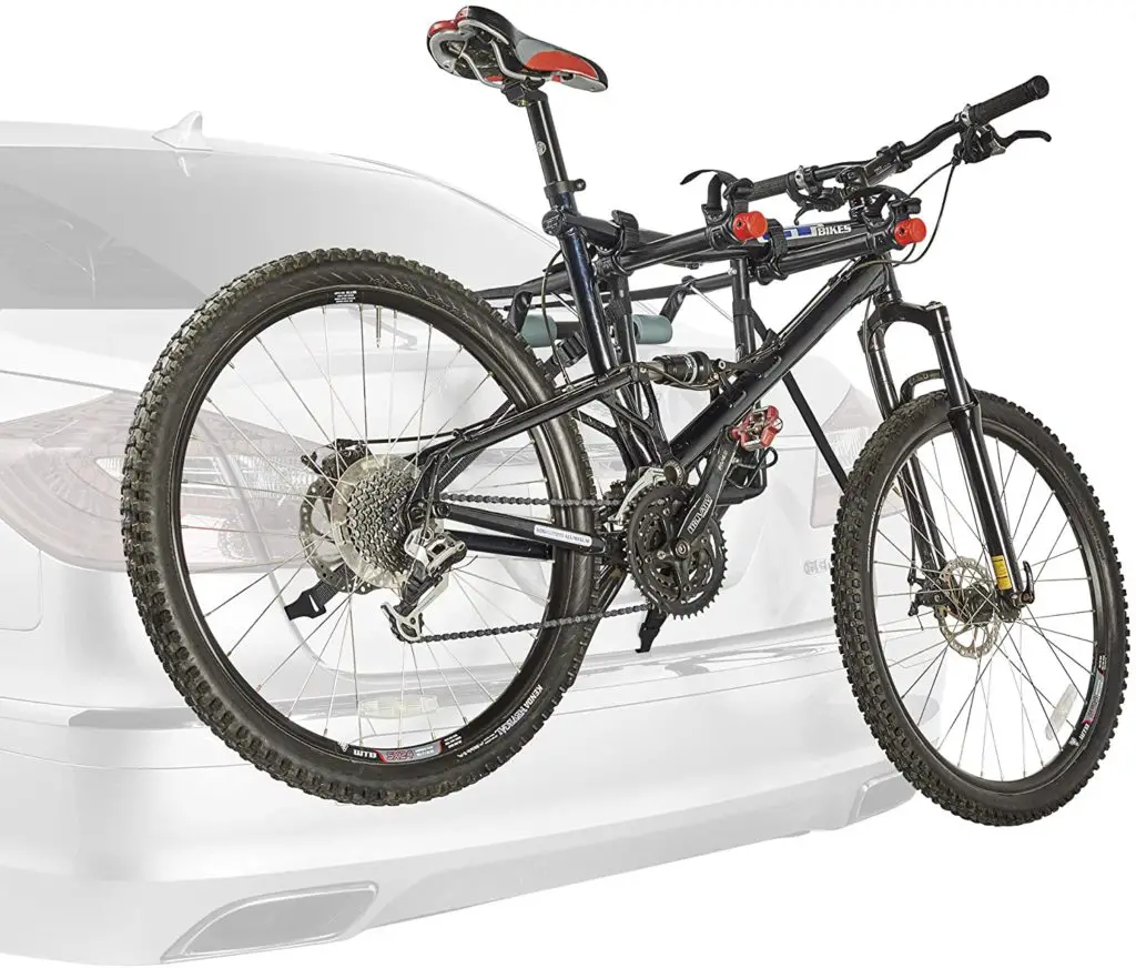 Bike rack for honda civic - DELUXE TRUNK MOUNTED BIKE RACK 2-bike - Image 1