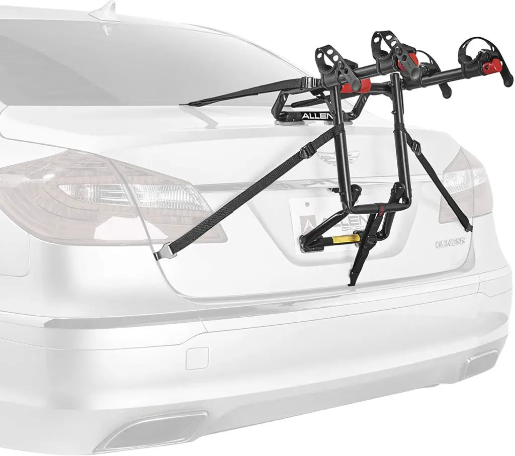 Honda crv bike rack - Allen Sports Premier 2-Bike Trunk Rack, Model S102, Black - Image 1