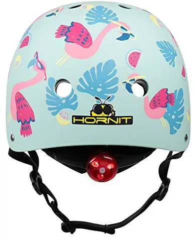 Mini bike helmet - Hornit Childrens-Bike-Helmets Hornit Mini Lids Flamingo Small 19-21