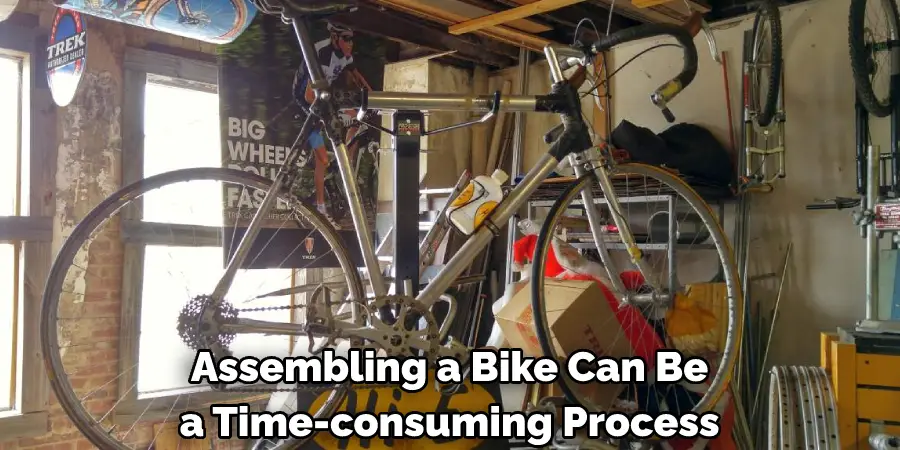 Assembling a Bike Can Be a Time-consuming Process