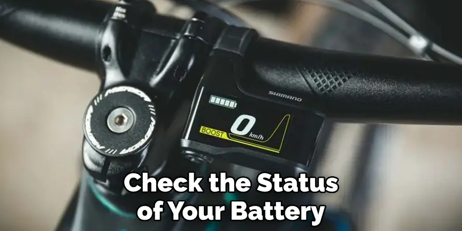 Check the Status of Your Battery