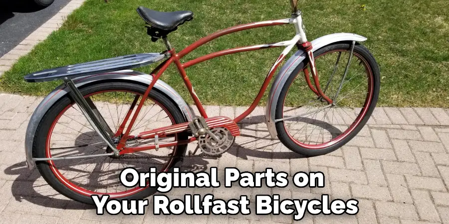 Original Parts on Your Rollfast Bicycles