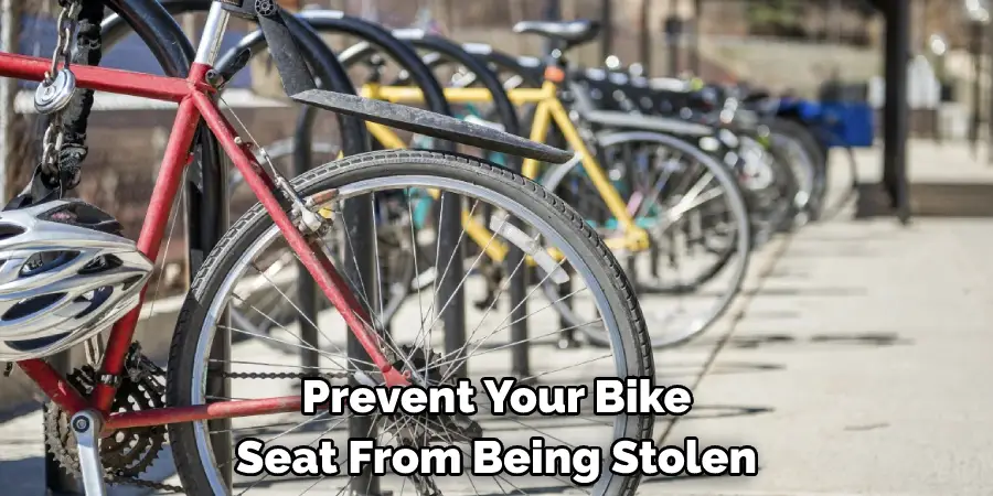 Prevent Your Bike Seat From Being Stolen