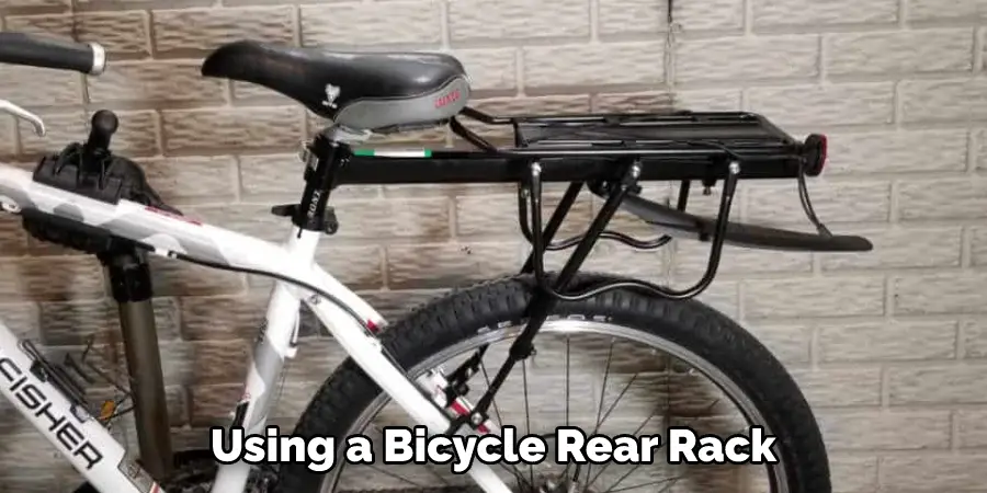 Using a Bicycle Rear Rack