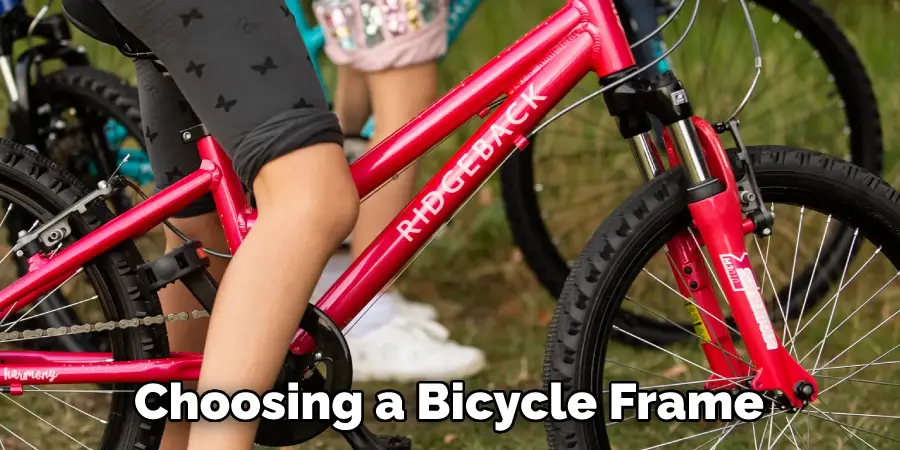 Choosing a Bicycle Frame