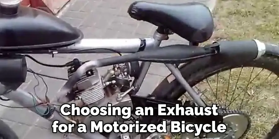 Choosing an Exhaust for a Motorized Bicycle