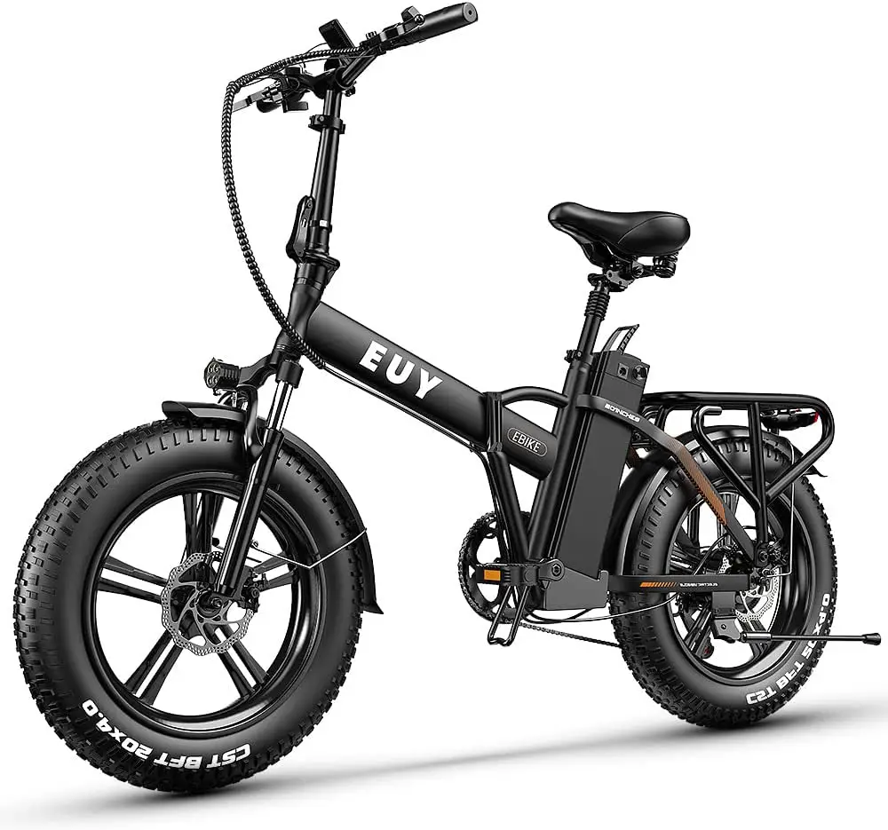 EUY Folding Electric Bike for Adults