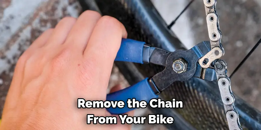 Remove the Chain From Your Bike