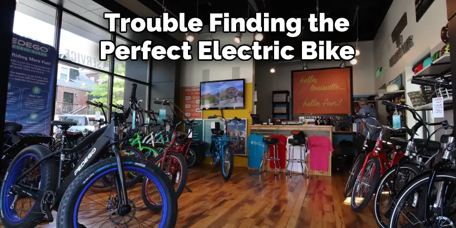 Trouble Finding the Perfect Electric Bike